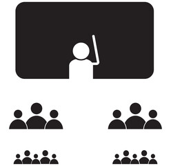 Meeting Icon. design eps 10