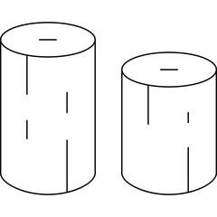 Trunk icon single vector illustration