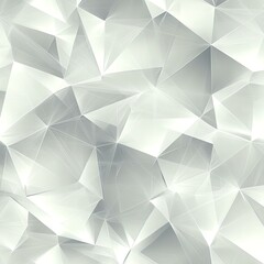 An abstract background featuring layered, translucent triangular shapes in soft gray tones, ideal for design projects.