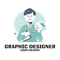 Graphic Designer Vector Logo Design