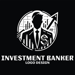 Investment Banker Vector Logo Design
