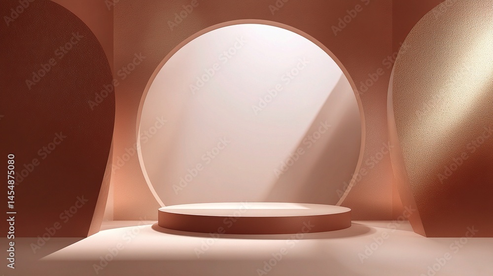 Aufkleber soft abstract digital background with drop shadow and light effects