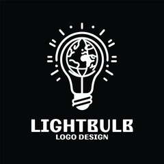 Fototapeta premium Lightbulb Vector Logo Design