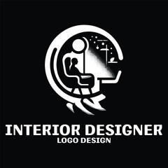 Interior Designer Vector Logo Design