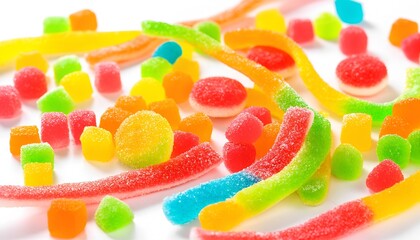 colorful jelly candy