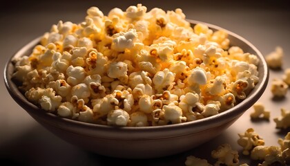 popcorn in a bowl