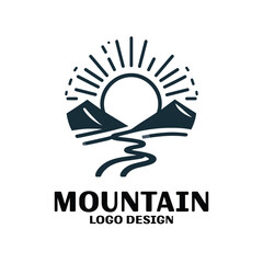 Mountain Vector Logo Design
