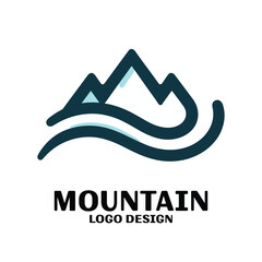 Mountain Vector Logo Design