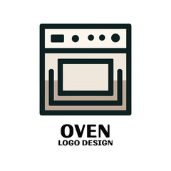 Oven Vector Logo Design
