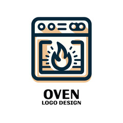 Oven Vector Logo Design