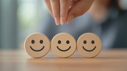 Elevating Experiences: Customer Satisfaction Survey with Smiley Faces and 5-Star Ratings for a Feel Great Service