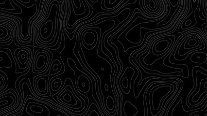 White topology topography vector art abstract. Vector geographic contour map.  Topography and geography map grid abstract backdrop. Business concept.