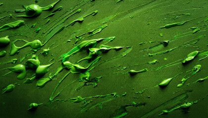 recycled green color paint on cardboard box blank paper texture background