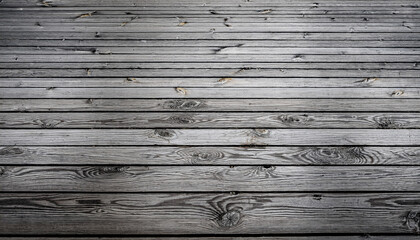Obraz premium weathered gray wood planks texture with natural patterns rustic floor background