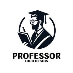 Professor Vector Logo Design
