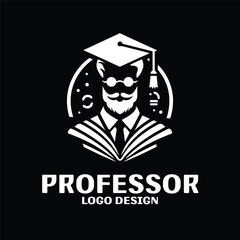 Professor Vector Logo Design