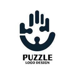 Puzzle Vector Logo Design