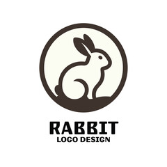 Rabbit Vector Logo Design