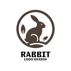 Rabbit Vector Logo Design