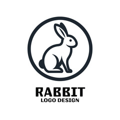 Rabbit Vector Logo Design