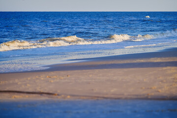Beautiful beach at the Atlantic Ocean. Florida, USA