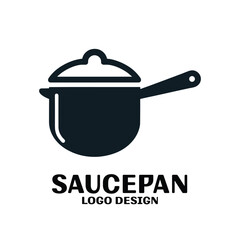 Saucepan Vector Logo Design