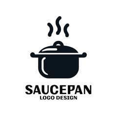 Saucepan Vector Logo Design