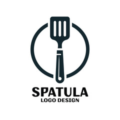 Fototapeta premium Spatula Vector Logo Design