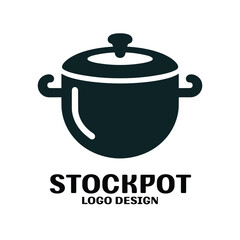 Stockpot Vector Logo Design