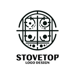 Stovetop Vector Logo Design
