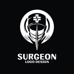 Surgeon Vector Logo Design