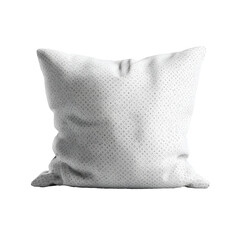 Comfortable square pillow with a subtle geometric pattern, perfect for relaxing at home.