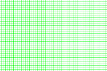 Graph paper isolated on transparent background, fine green grid png