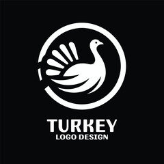 Turkey Vector Logo Design