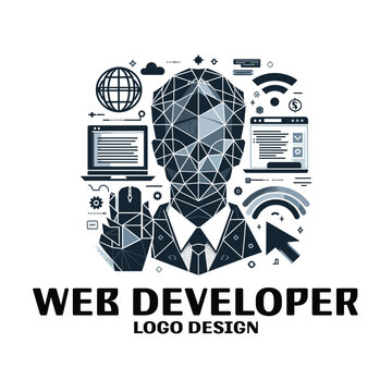 Web Developer Vector Logo Design