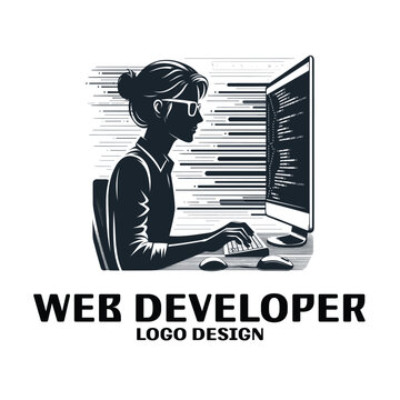 Web Developer Vector Logo Design