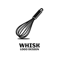 Whisk Vector Logo Design