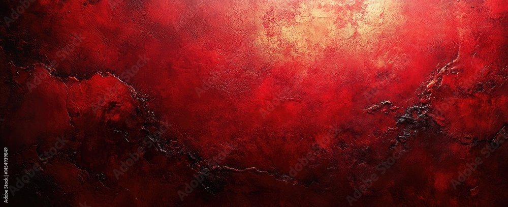 Poster deep red abstract textured surface design