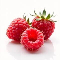 Juicy Raspberries Fresh, Ripe, and Ready to Eat