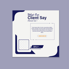 Modern Client Testimonial Layout Design .  Professional Testimonial Template for Business.Creative Customer Review Design for&nbsp;Social&nbsp;Media.Corporate Testimonial Design for Marketing&nbsp;Use.

 
