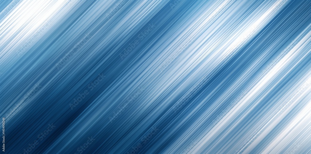 Poster abstract blue lines set against a white background create a speed and technology concept design, enh