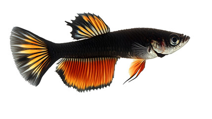 Vibrant Aquarium Fish with Stunning Fins and Scales Perfect for Nature and Aquatic Themes