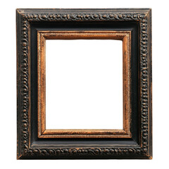 Fototapeta premium Digital picture frame isolated on transparent background