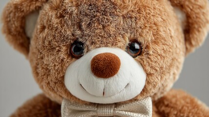 Cozy Teddy Bear with Soft Fur and Expressive Eyes Perfect for Comfort and Play