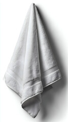 White Cotton Towel Hanging: Premium Home Decor and Bathroom Accessory