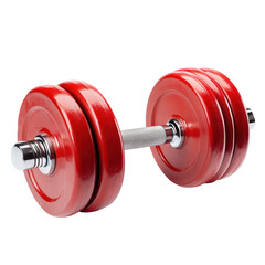 Dumbbells isolated on transparent background