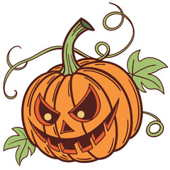 halloween pumpkin jack o lantern orange gourd