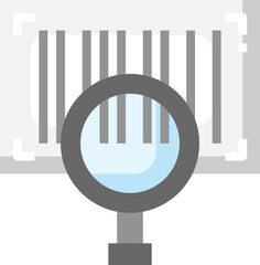 bar code illustration on a white background    