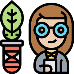 biology illustration on a white background    