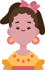 mozambique illustration on a white background    